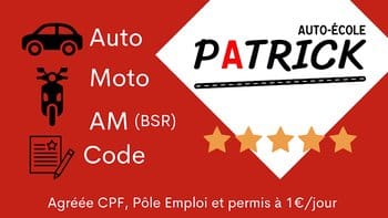 AUTO ECOLE PATRICK LOGO