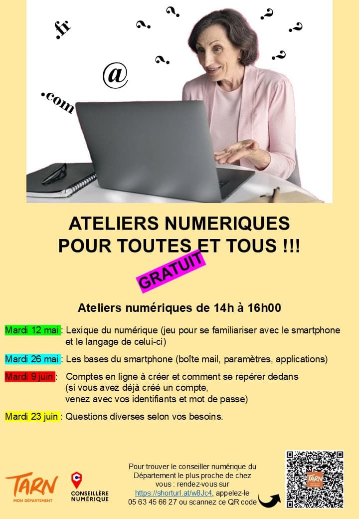 ATELIERS NUMÉRIQUES
