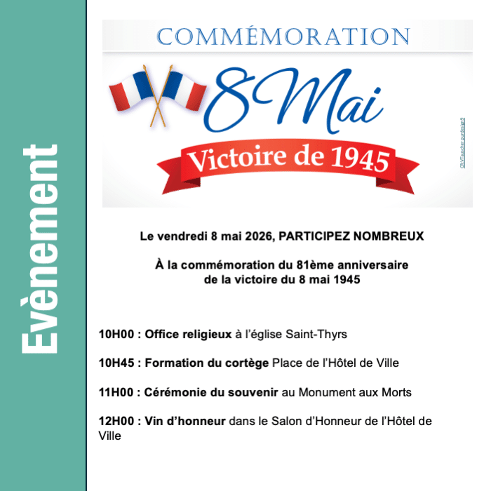 COMMEMORATION DU 8 MAI 2026 SITE